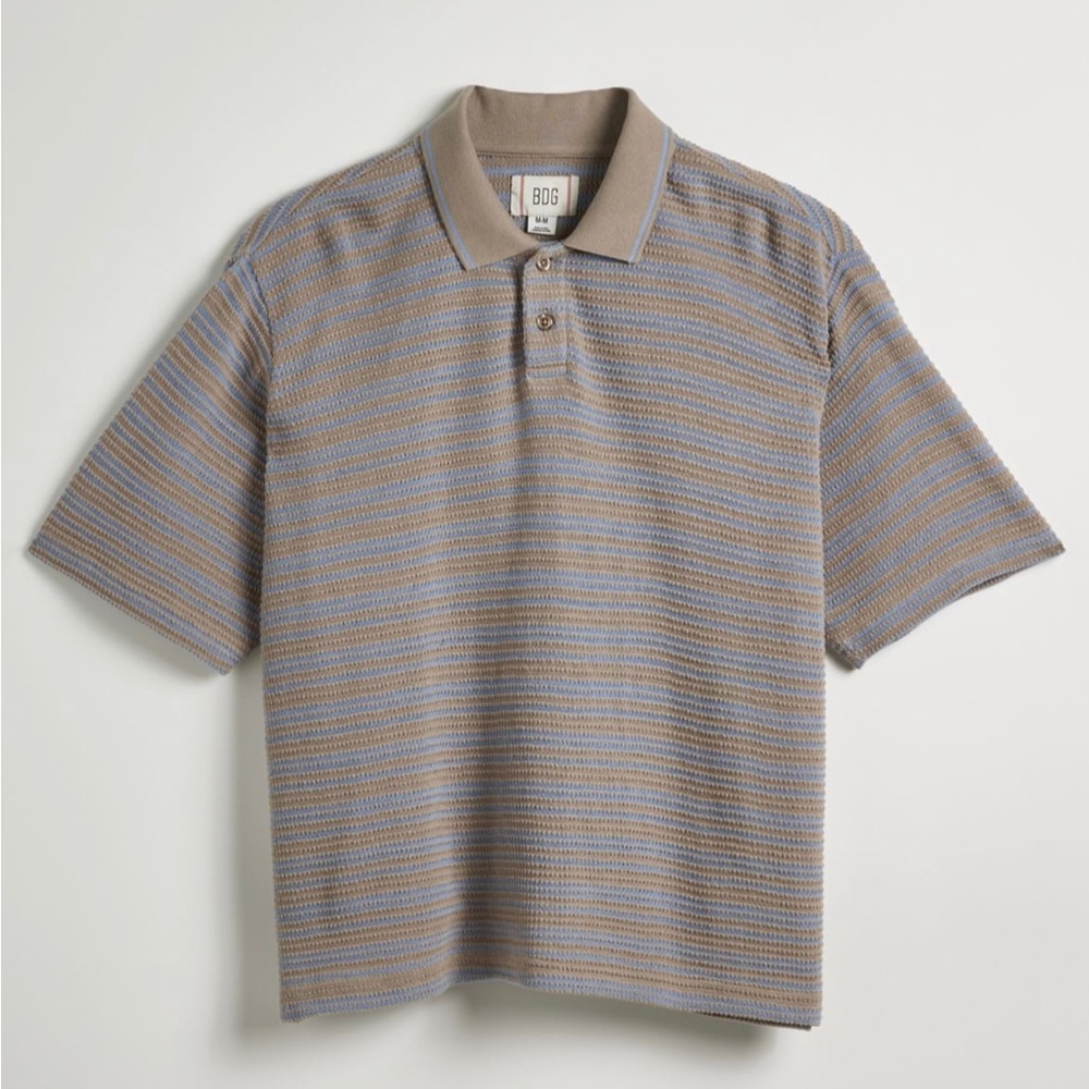 Men’s BDG Striped Polo Shirt